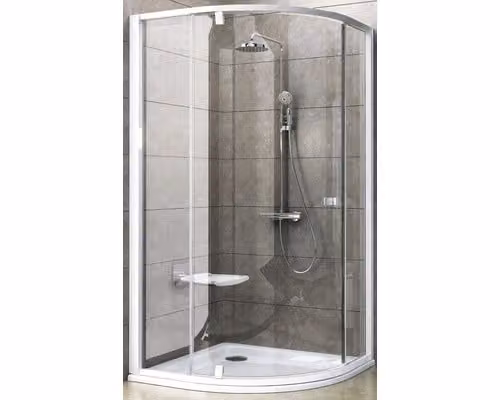 Cabina doccia RAVAK Pivot PSKK3-90 bianco/bianco+trasparente 37677101Z1