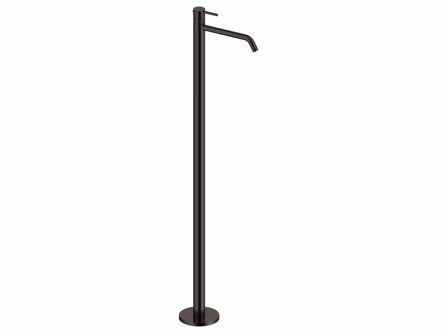 SANYCCES LOOP ColdOpen Miscelatore monocomando per lavabo, nero metallizzato