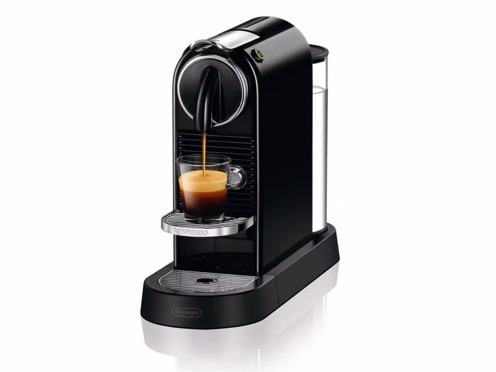 Macchina da caffè a capsule De'Longhi CitiZ EN167.W per Nespresso Original, Bianco e Nero, Serbatoio da 1 l, 1260 W, 19 bar – 2
