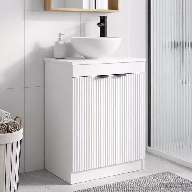Mobile da bagno con lavabo Bianco 54 x 35 x 83 cm 890138
