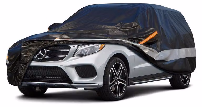 Copertura per auto, 10 strati, impermeabile, traspirante, colore nero, per Mercedes-Benz Classe GLE (2019-2023)