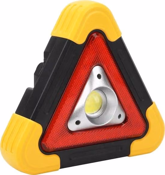 Lampade per auto a energia solare, lampade multifunzionali di emergenza con indicatori di sicurezza
