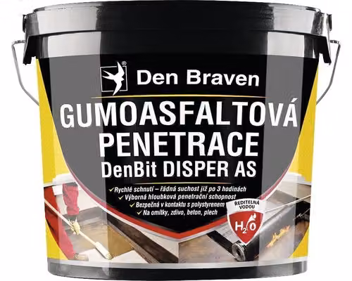 Membrana impermeabilizzante bituminosa Debbex DenBit Disper, 5 kg