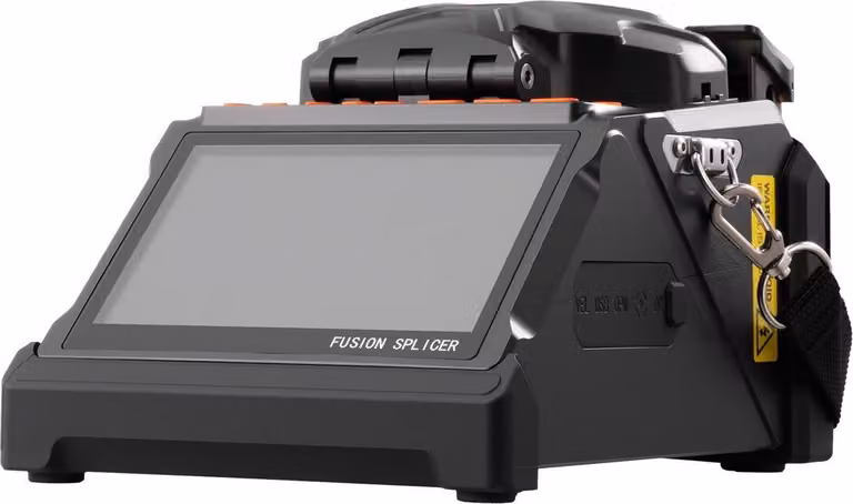 Splicer per fibre ottiche Fusion 6 motori Allineamento nucleo e rivestimento Schermo LCD da 5"