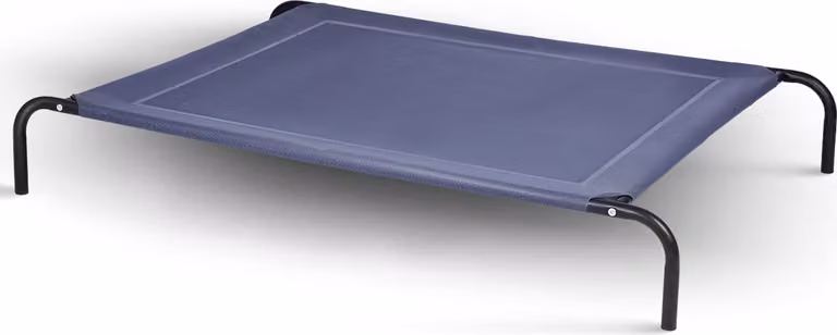 COSTWAY letto per animali domestici letto per cani letto per gatti in metallo divano per cani all'aperto posto letto caricabile fino a 45kg