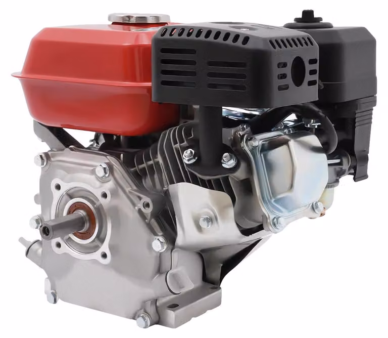 Motore a benzina, potenza 7,5 CV, 4 tempi, colore rosso