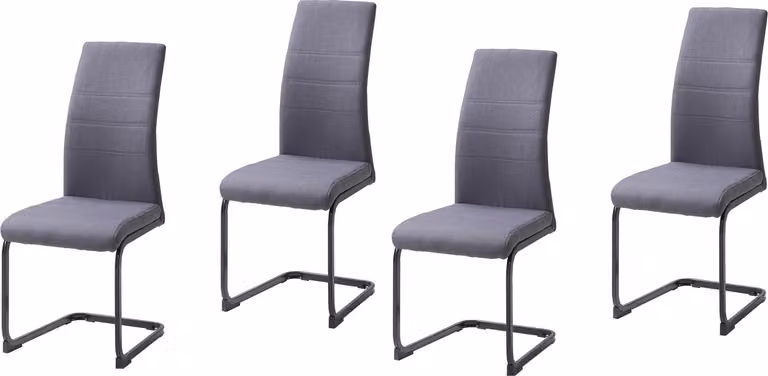 Sedia a dondolo SallyP Grigio