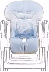 Copriseduta per seggiolone Italbaby colore azzurro