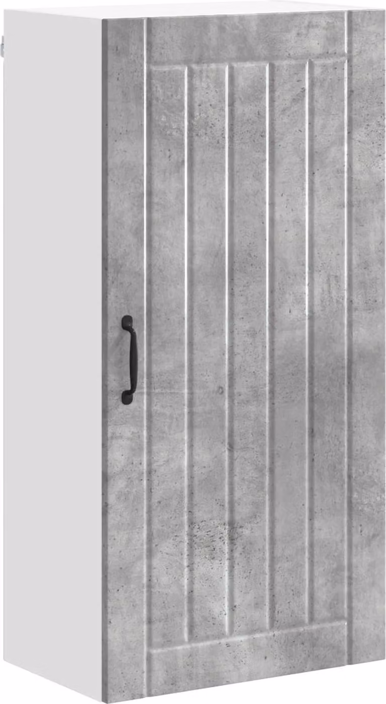 Armadietto a muro LUCCA Grigio Cemento 50 x 31 x 100 cm