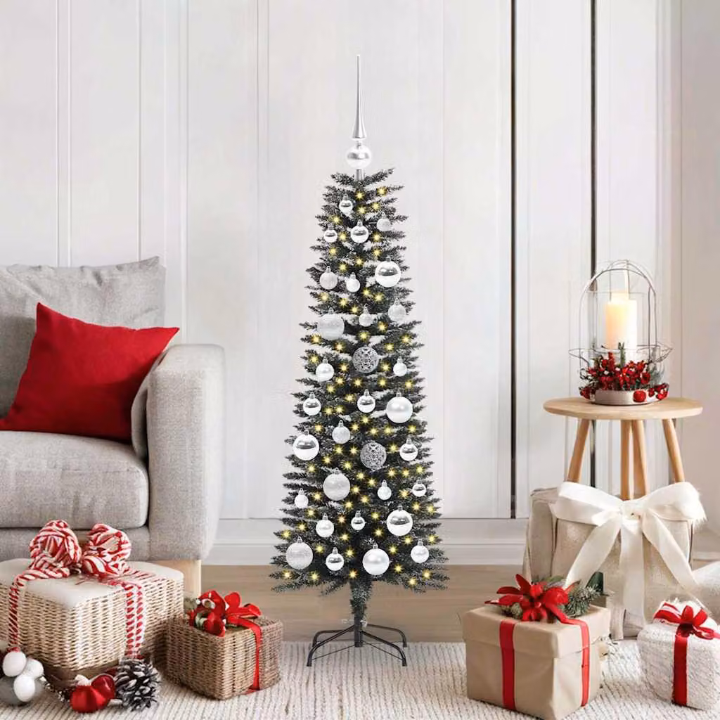 Maison Exclusive - Albero di Natale artificiale con 150 LED e supporto, verde, 120 cm