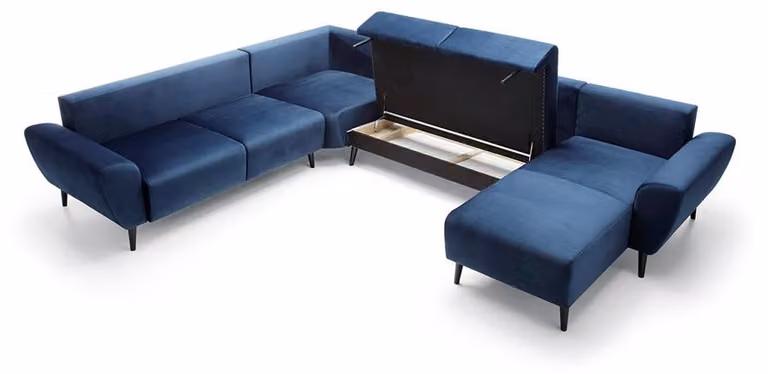 Ecksofa Sofa U-Form Polstersofa Couch Sofas Couchen Garnitur Polster