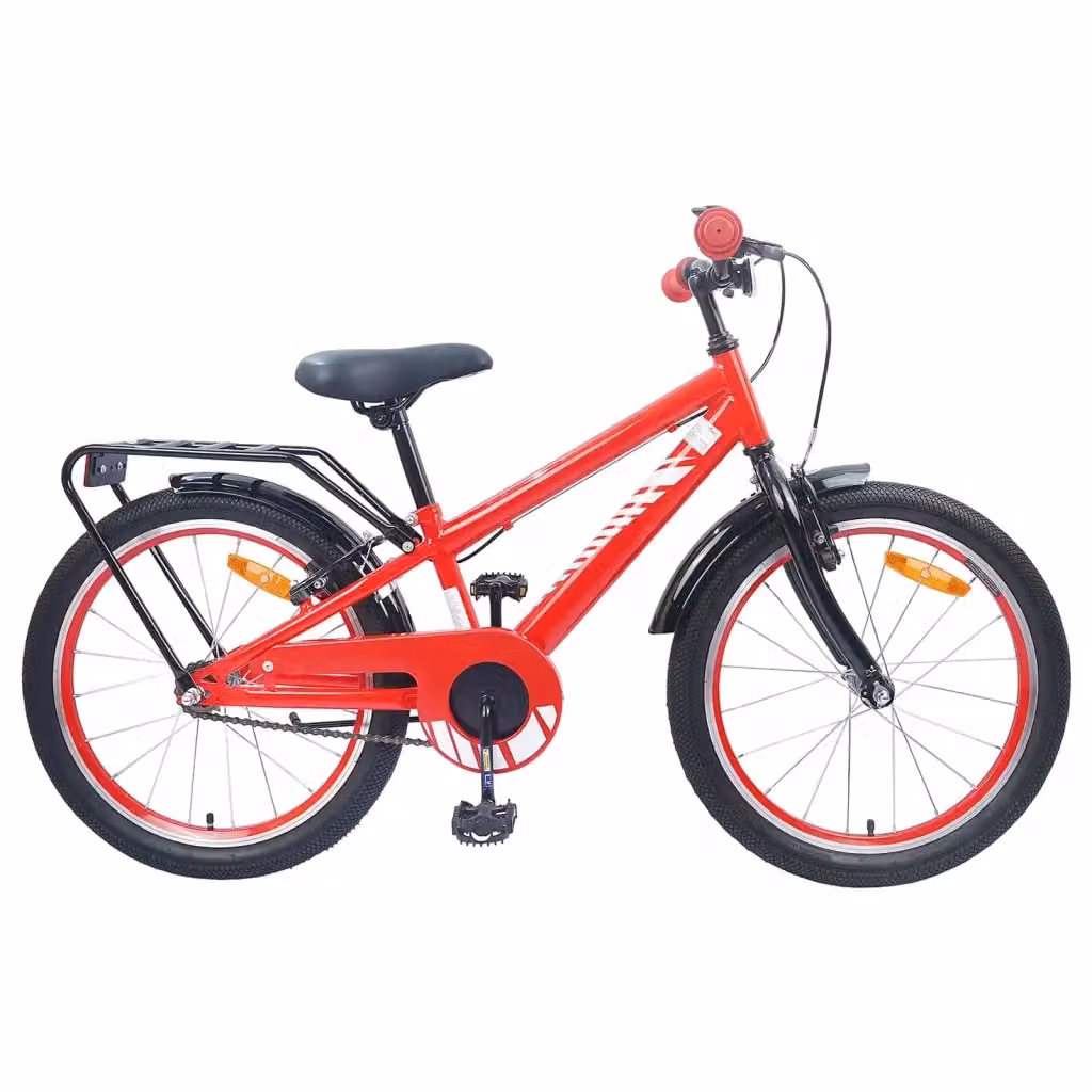 Bicicletta per bambini da 18 pollici Design In, colore rosso – 2
