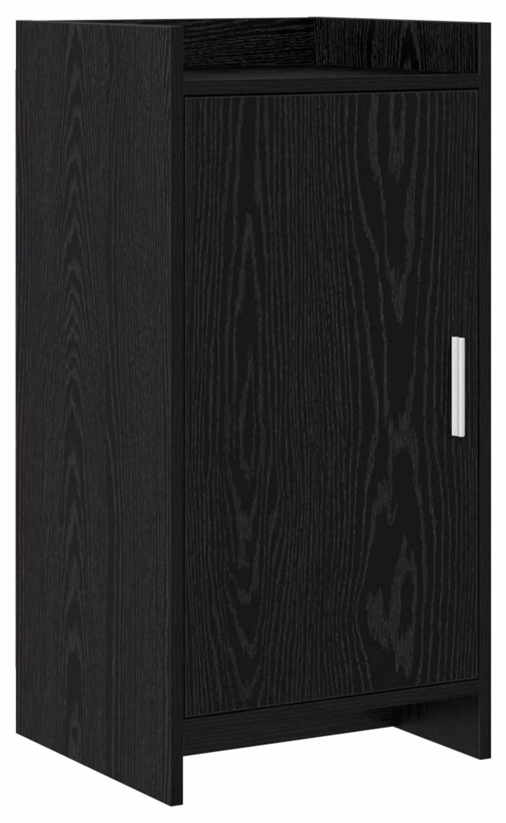 Credenza da sala da pranzo in rovere nero 40 x 36 x 80 cm, legno composito