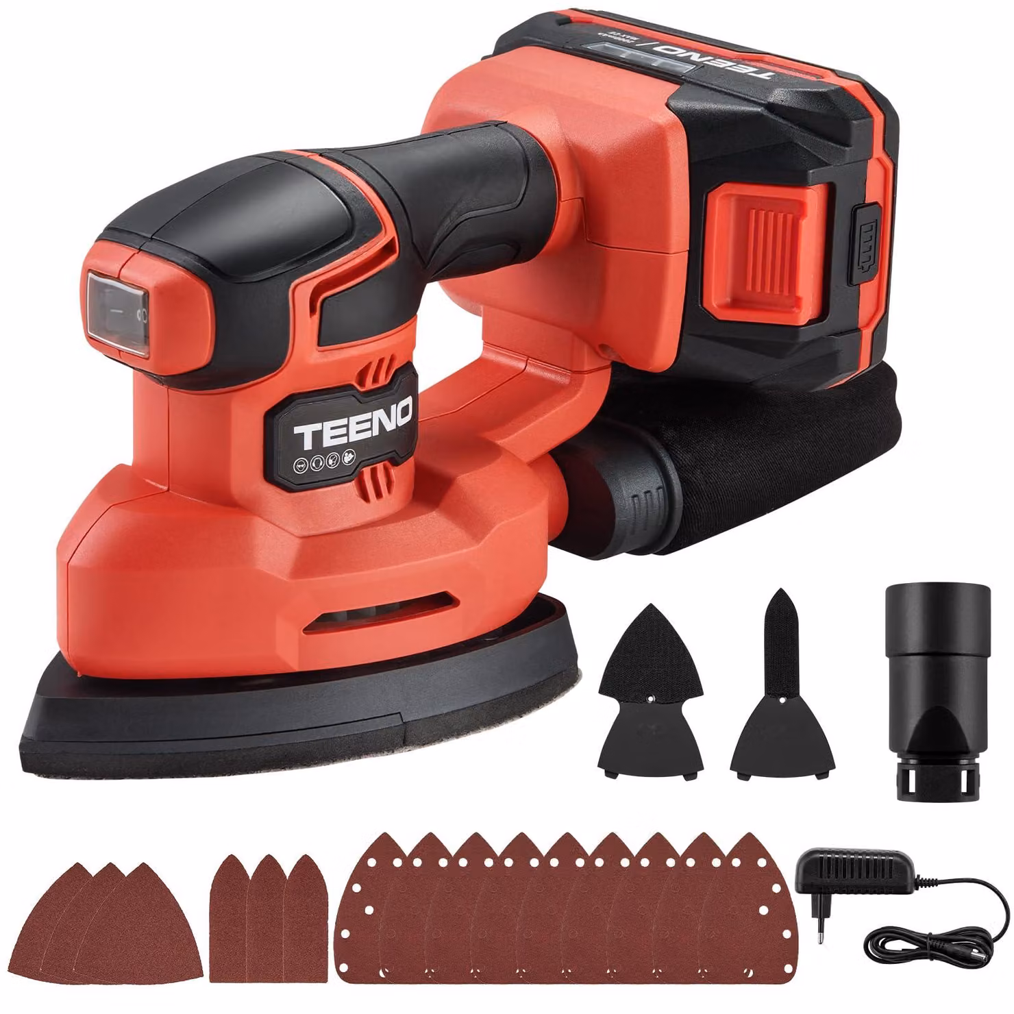 Levigatrice a batteria - 20 V, batteria agli ioni di litio - diametro disco da 140 mm