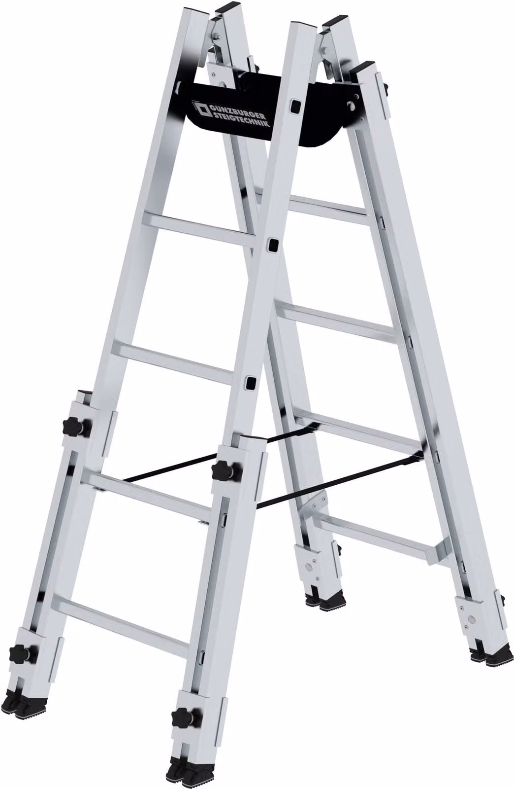 Scaletta con pioli per scale 2x5 pioli