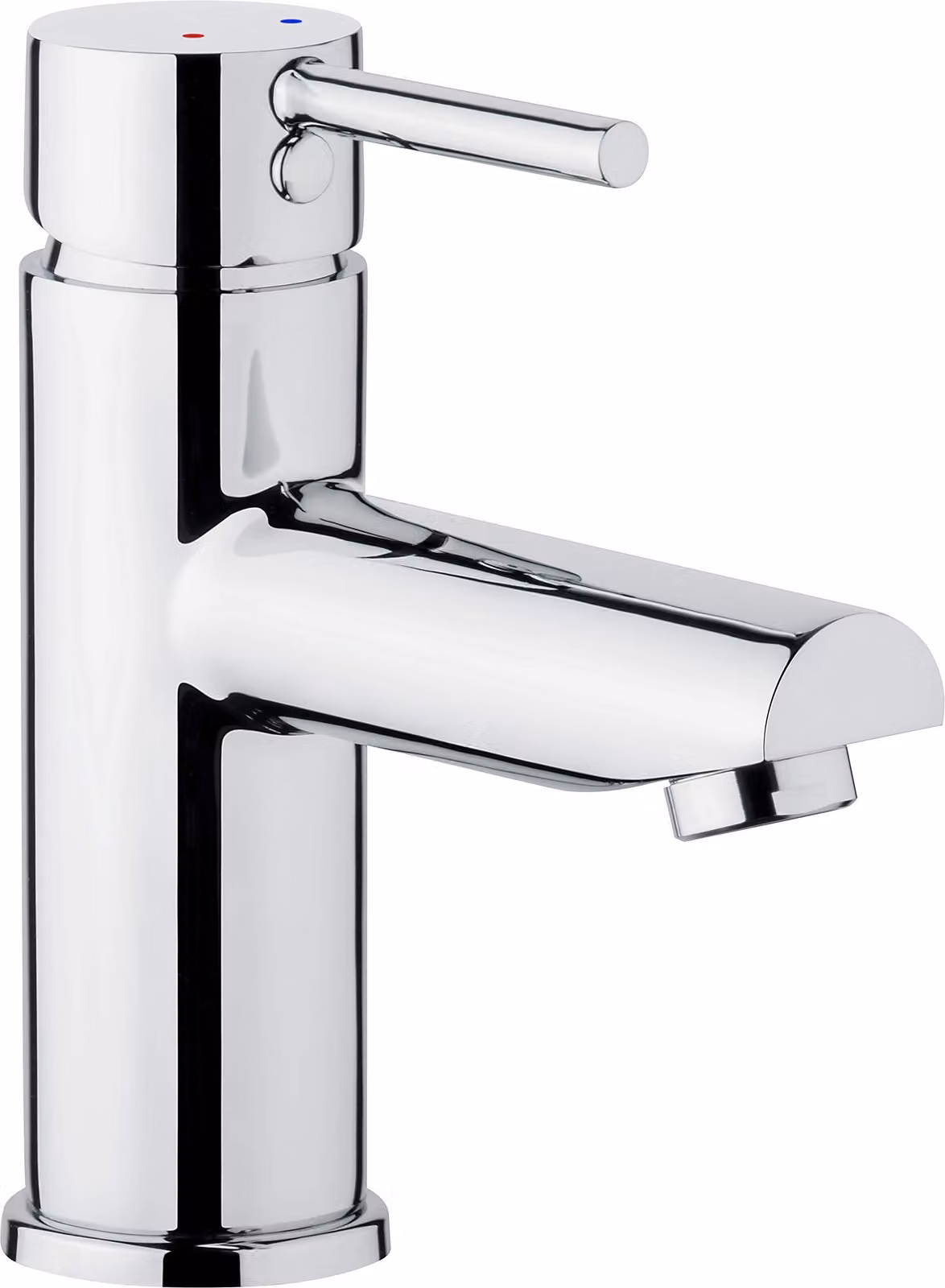 Miscelatore monocomando per lavabo Cornat "Calo" - Corpo in ottone cromato - Facile da usare