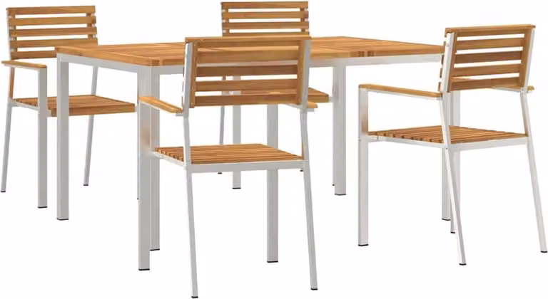 Set da Pranzo per Giardino 5 pcs
