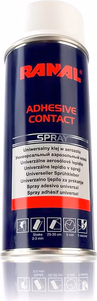 Adesivo spray universale per tappezzeria RANAL, 400 ml