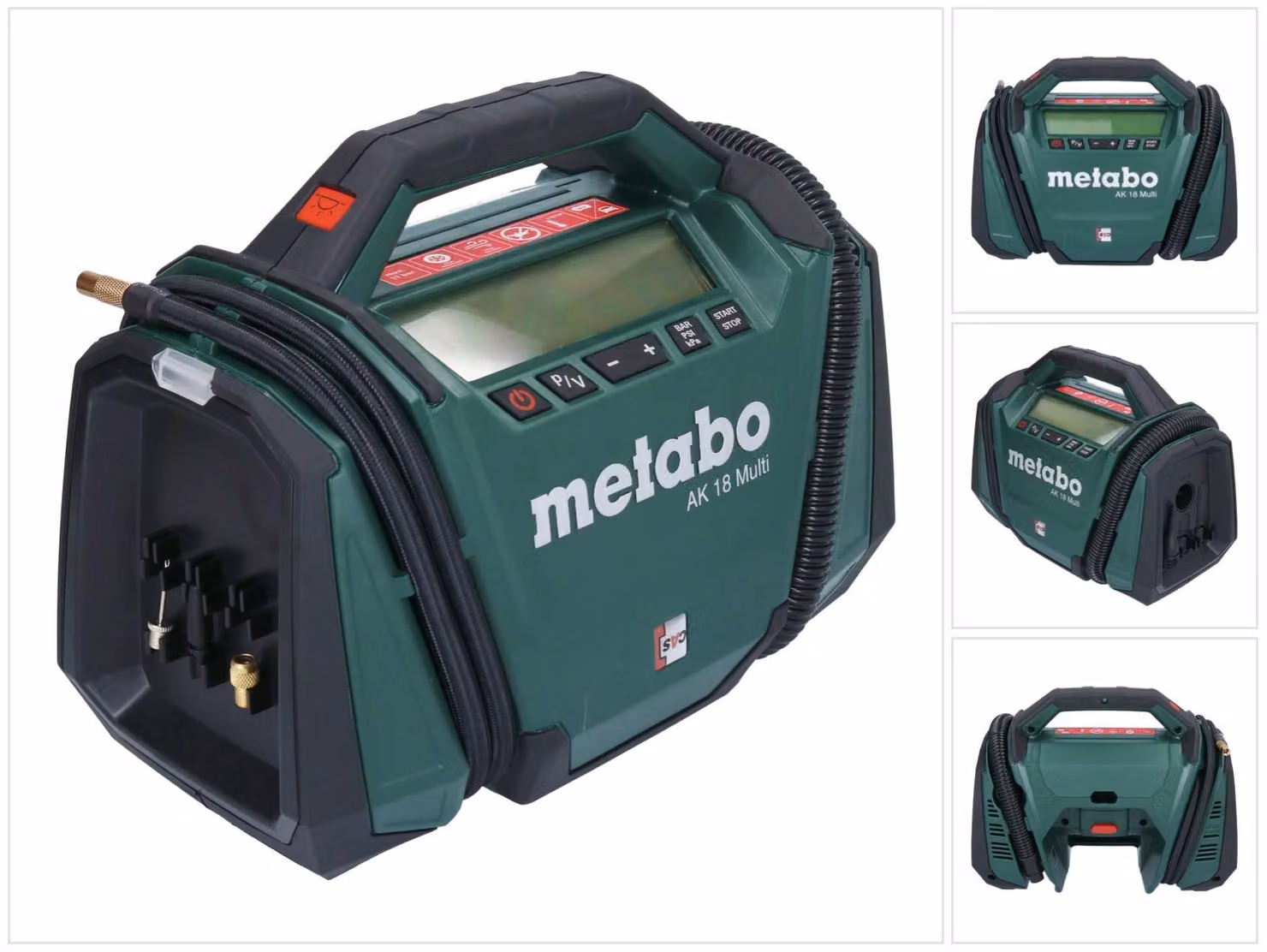 Metabo AK 18 Multi Akku-Kompressor 18V x Li-Power / LiHD- Ladegerät 600794850