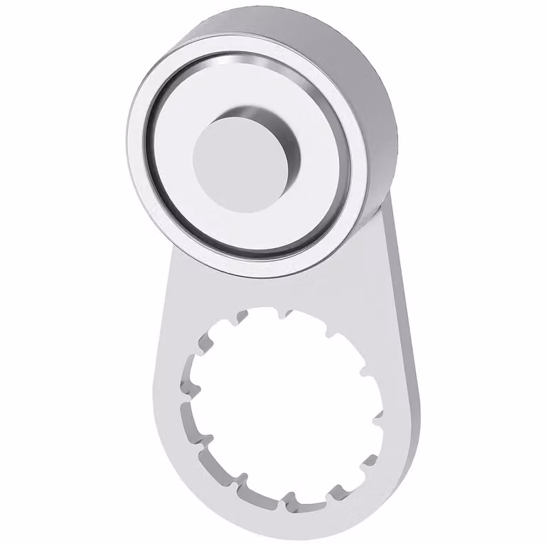 Leva orientabile Siemens 3SE52, leva in metallo, lunghezza 21 mm, rullino con cuscinetto a sfere 19 mm, 3SE50000AA23