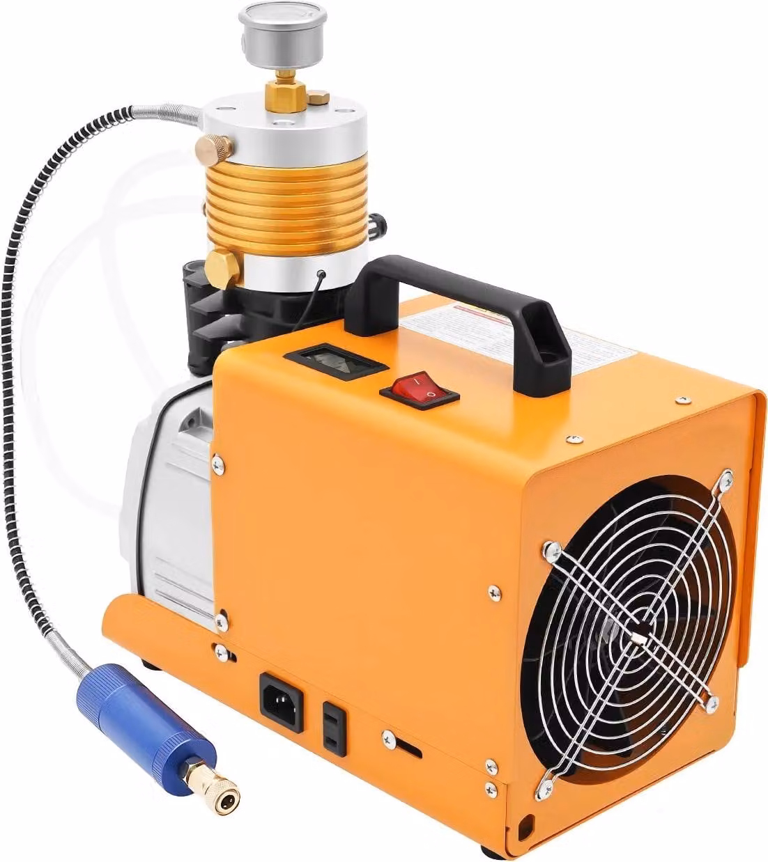 Pompa d'aria ad alta pressione, potenza 1800W, riempimento aria compressa 30MPA, arancione