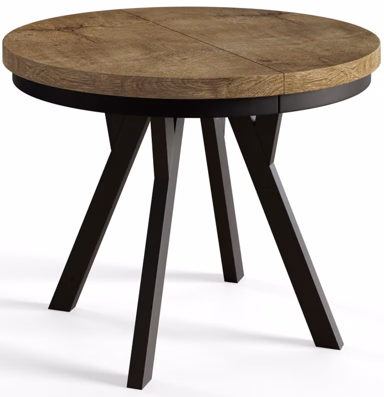 Alpi Moebel, Tavolo da Pranzo Evo, Tavolo per Mangiare Allungabile, Diametro da 120 - 220 cm, Lefkas