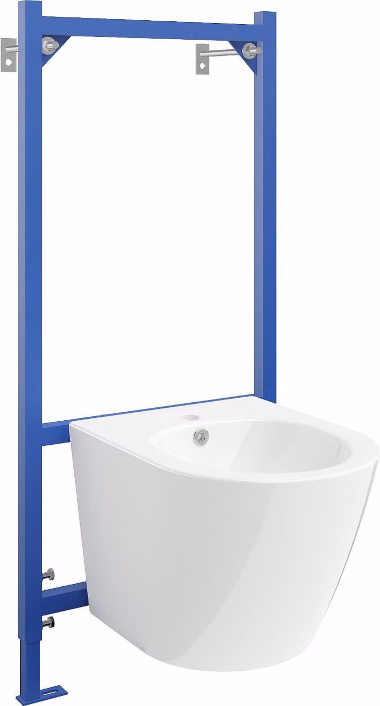 Mexen set da incasso bidet telaio Fenix B con bidet Lena, bianco - 69935224800