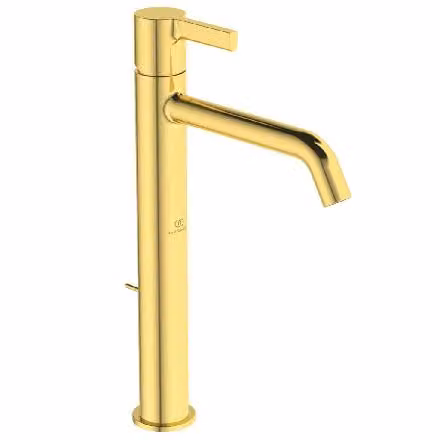 Ideal Standard Joy - Miscelatore per lavabo con bocca di erogazione, oro spazzolato BC781A2