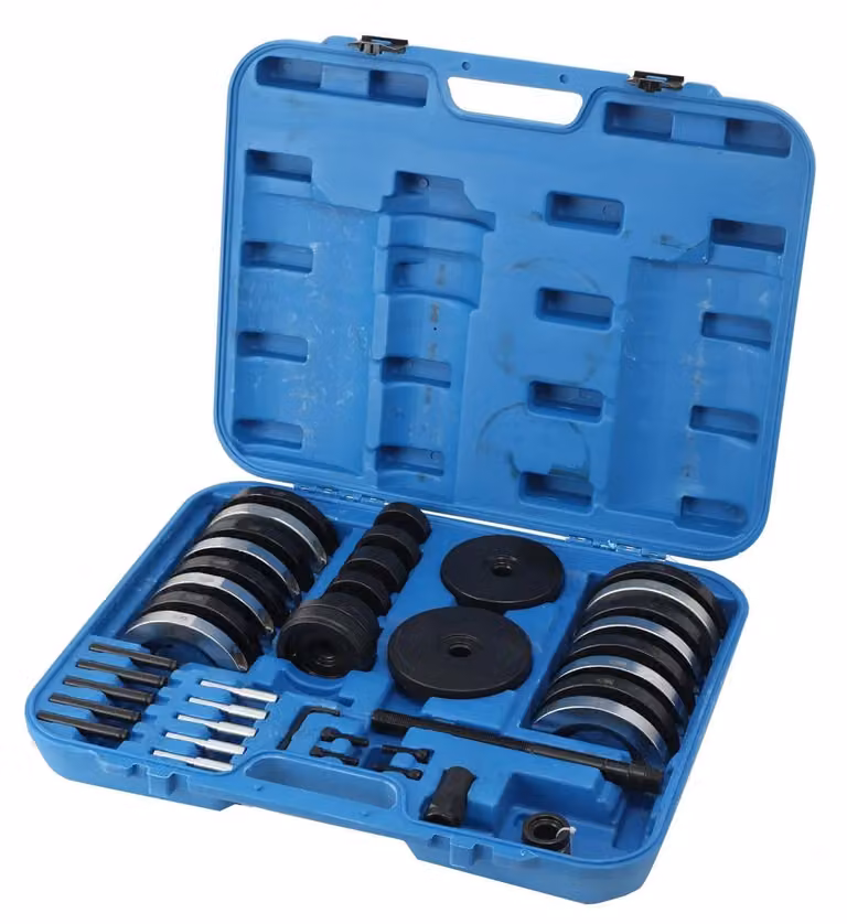 Set di utensili per cuscinetti delle ruote - Utensili per l'installazione e la rimozione - Utensili speciali - Per mozzi delle ruote e alberi delle ruote