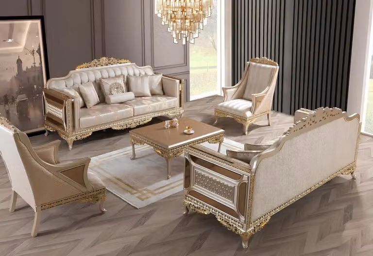 Sofagarnitur 3311 Sitzer Wohnzimmer Set Modern Set Luxus Möbel