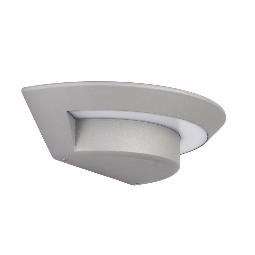 Lampada da parete moderna a LED per esterni 7W argento IP54 SU-MA UFO 1880S