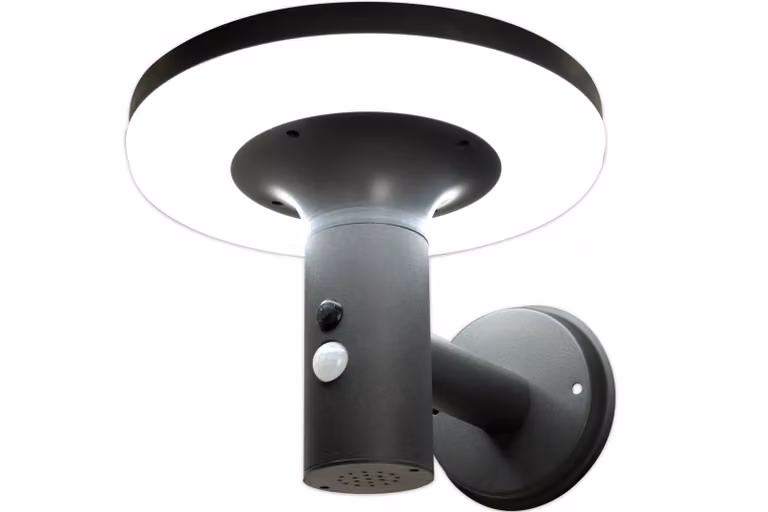 Kynast Applique LED solare 24x21x16 cm IP44 con rilevatore di movimento