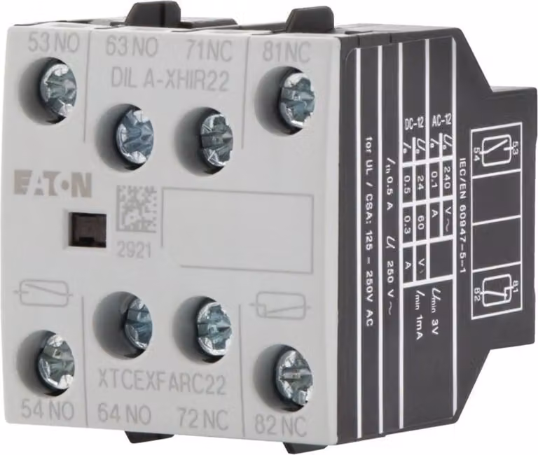 Contattore ausiliario Eaton DILA-XHIR22 139580