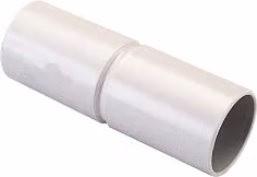 Set di 4 giunti per canaline Poly Pool in plastica grigia per tubi da 20 mm
