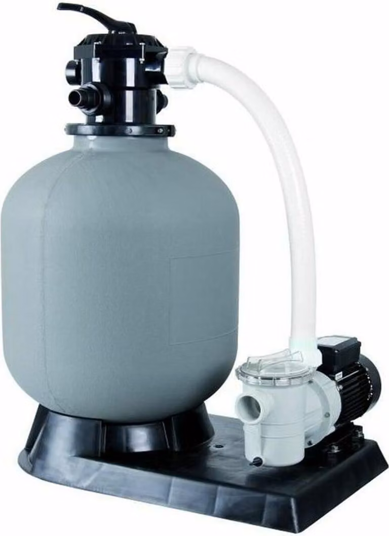 Ubbink PoolFilter - Set 6,0 m?/h per piscine < 45m? - ? 400mm - capacità 17m?/h - 3,5bar - cap. max. 50kg - valvola a 6 vie + Poolmax TP50