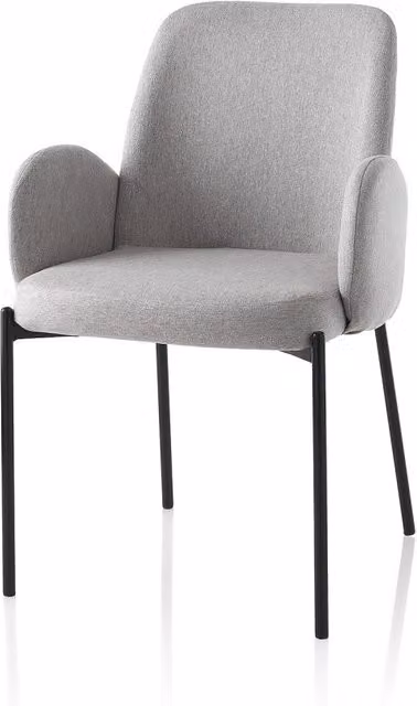 Set 2 Sedie ANTEA grigio chiaro
