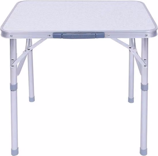 Tavolo portatile pieghevole Tavolo da campeggio in lega di alluminio - leggero e pieghevole - con pratica maniglia per il trasporto - per viaggiare - 60 x 45 x 58 cm Tavolo da campeggio