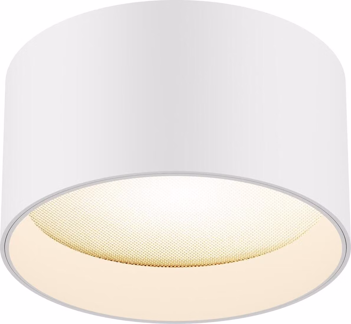 Faretto LED Vega bianco da 12 W, luce bianca calda, 890 lm, alluminio, dimensioni: 6,4 x 12 x 12 cm, IP20, Maytoni