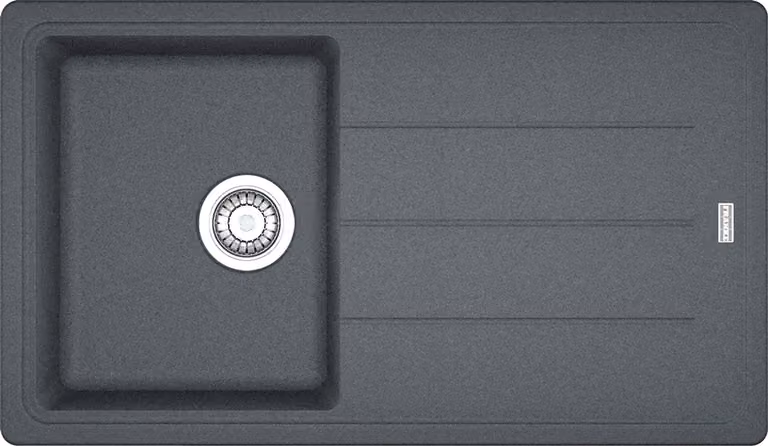 Lavello Franke BASIS BFG 611-86 STONE GREY con funzionamento ad eccentrico