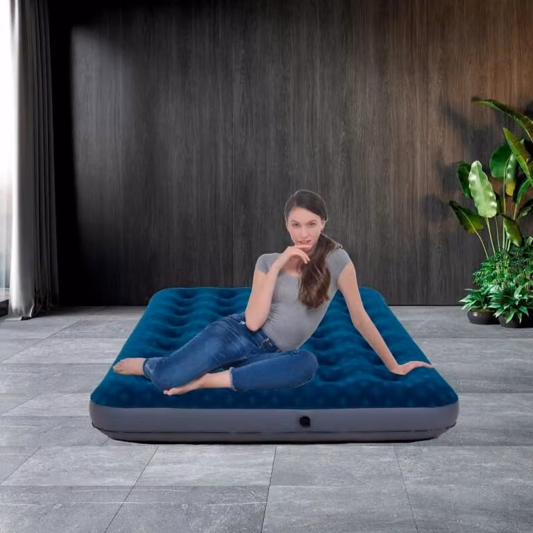 Materasso da campeggio Avenli 191 x 73 x 22 cm, letto da campeggio per 1 persona, materassino gonfiabile
