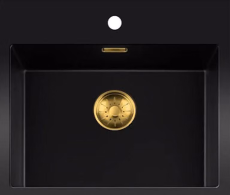 Lavello Togo, modello 50BQ37TH-T, colore oro nero