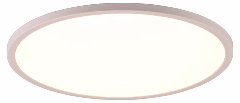 Plafoniera LED rotonda con telecomando AUREO bianca 30W, tonalità di bianco 3600 lm, materiale plastico, dimensioni: 2x40x40 cm, IP20, RL