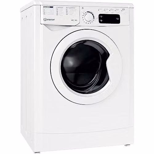 Indesit EWDE 861483 W IT N - Lavasciuga 8kg Carica Frontale, Libera Installazione. Centrifuga 1400 Giri Al Minuto. Larghezza 59,5cm, Profondità 53,5cm, Altezza 85,0cm, Classe Energetica D
