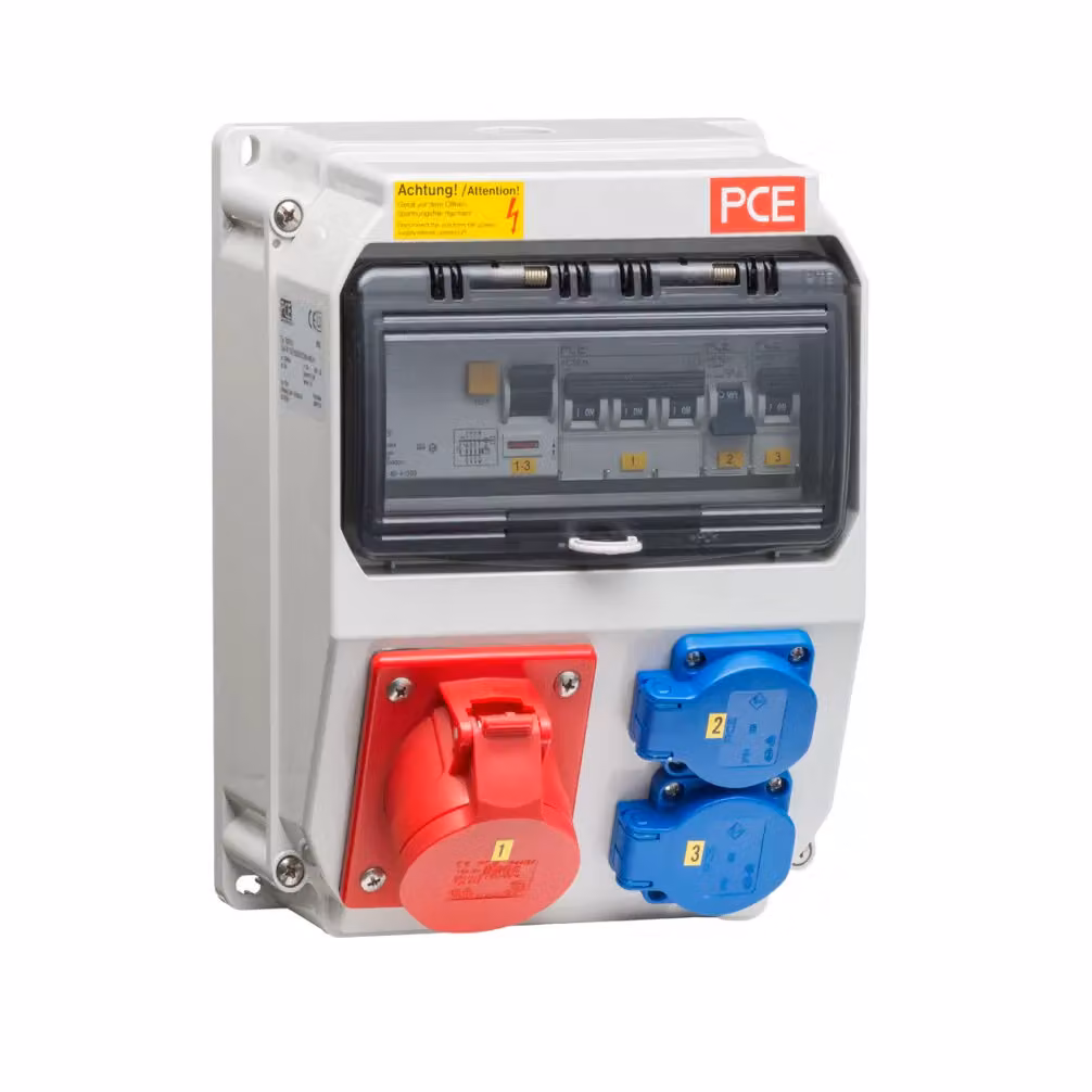 Kit di montaggio combinato ABN con 1 presa CEE da 16 A e 2 prese SCHUKO per SL135 SY15Z