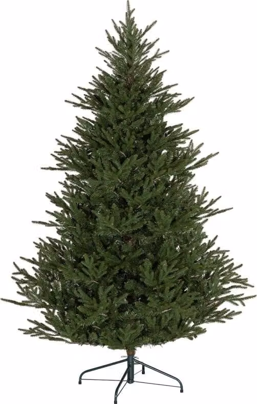 Albero di Natale Fortuna Lai, altezza 183 cm, aspetto realistico, montaggio rapido, include base, realizzato in plastica ignifuga