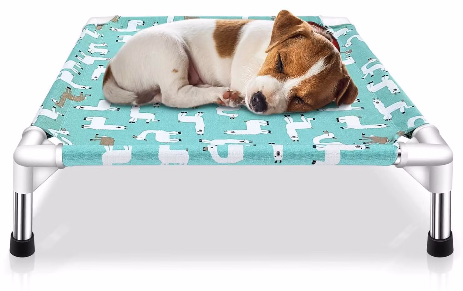 Letto rialzato per cani di piccola taglia, con piedini antiscivolo
