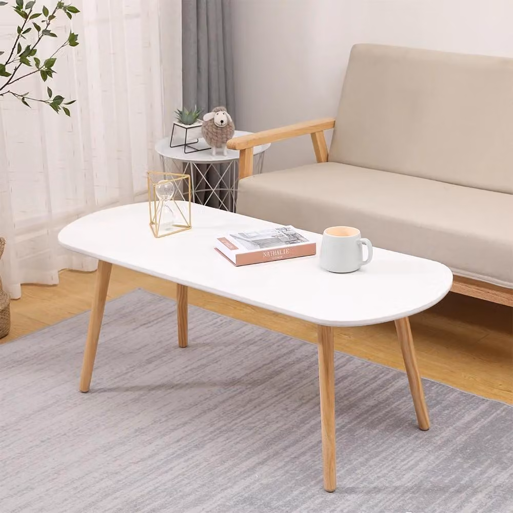 Tavolino da divano in legno, stile scandinavo