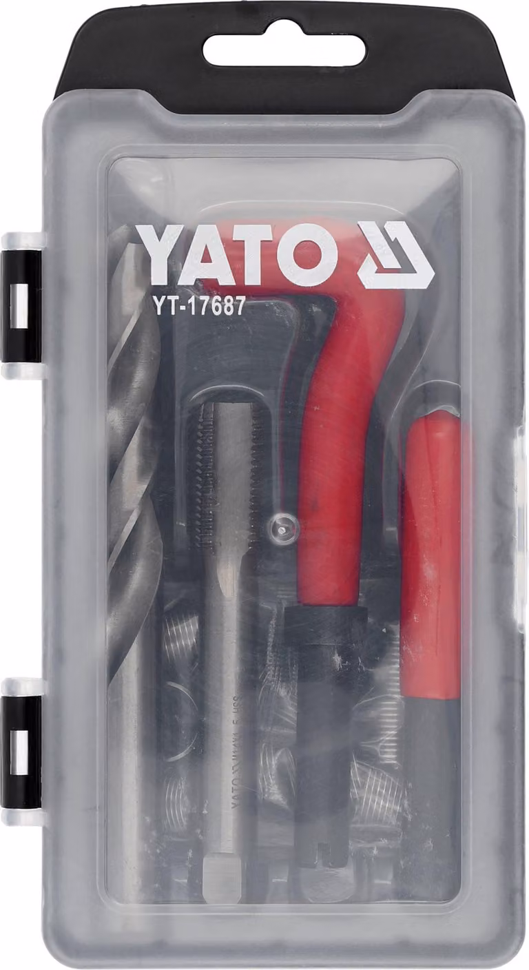 Set di riparazione filettature M14x1,5 mm, 15 pezzi