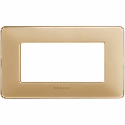 Placca Matix 4 moduli - Colore Avorio AM4804CAV