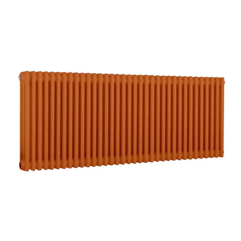 Radiatore Orizzontale a Colonne (3 Colonne) 600mm x 1595mm - Arancione (Sunset Arancione) - Regent